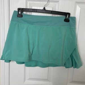 lululemon athletica Teal Green Athletic Skirt
